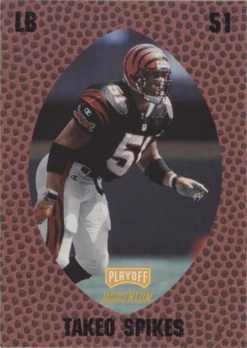 1998 Playoff Momentum Retail Takeo Spikes #213