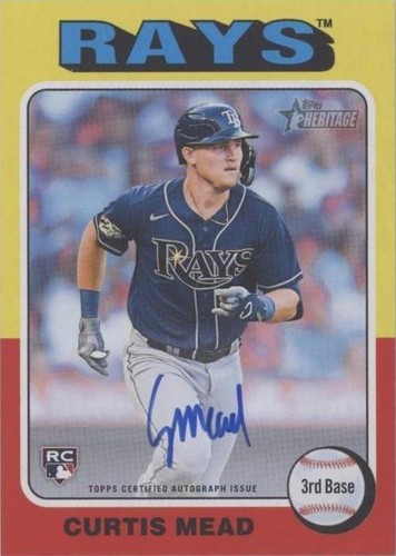 2024 Topps Heritage - Curtis Mead #ROA-CME
