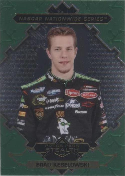 2009 Press Pass Stealth Chrome - Brad Keselowski #37