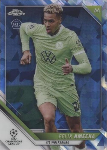 2021-22 Topps Chrome UCL Sapphire Edition Felix Nmecha #170