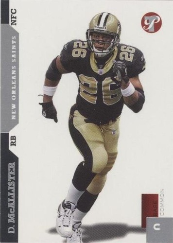 2005 Topps Pristine Deuce McAllister #5