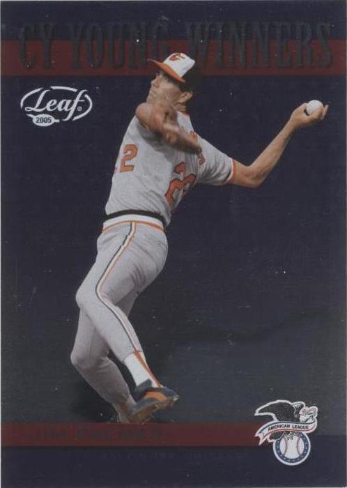 2005 Leaf - Jim Palmer #CYW 6