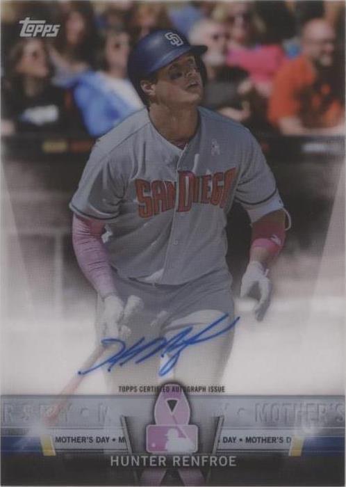 2018 Topps Clearly Authentic Autographs - Hunter Renfroe #CASA-HR