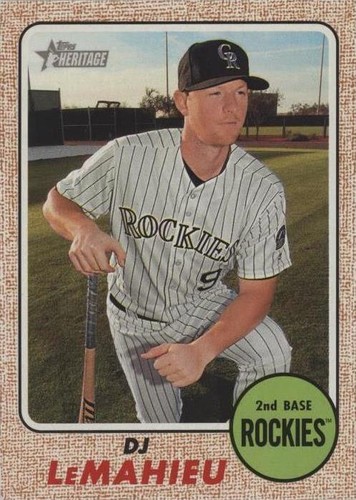 2017 Topps Heritage - D.J. LeMahieu #389
