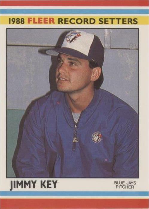 Fleer Baseball Record Setters 1988 - Jimmy Key #22