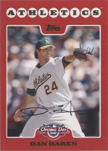 2008 Topps Opening Day - Dan Haren #112
