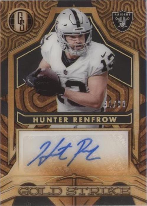 2022 Panini Gold Standard Hunter Renfrow #GS-HRE
