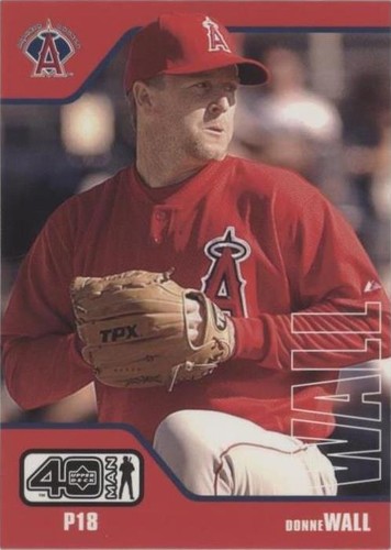 2002 Upper Deck 40 Man - Donne Wall #34