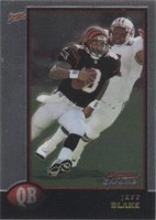 1998 Bowman Chrome Jeff Blake #129