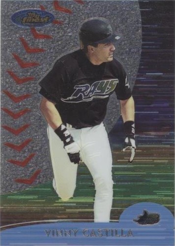 2000 Topps Finest - Vinny Castilla #215
