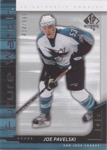 2006-07 SP Authentic - Joe Pavelski #219