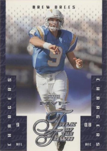 2003 Upper Deck MVP Drew Brees #TT-9