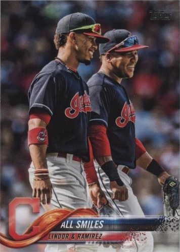 2018 Topps Update Series - Francisco Lindor Jose Ramirez #US199