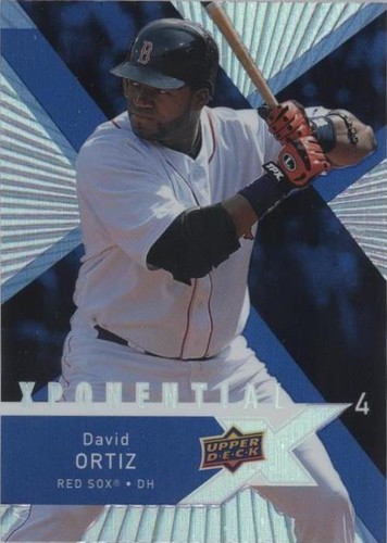 2008 Upper Deck X - David Ortiz #X4-DO