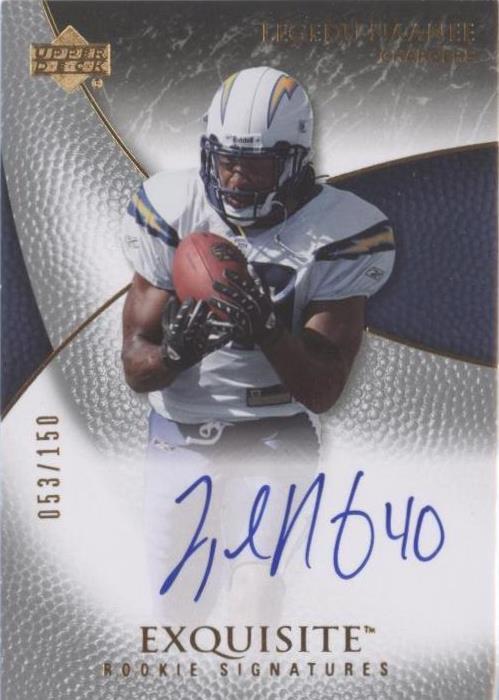 2007 Upper Deck Exquisite Collection Legedu Naanee #92