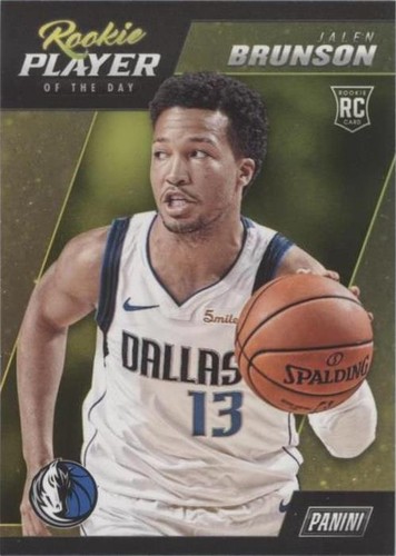 2018-19 Panini Player of the Day - Jalen Brunson #R20