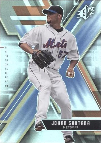 2009 SPx - Johan Santana #82