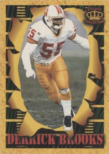 1996 Pacific Invincible Derrick Brooks #SM168