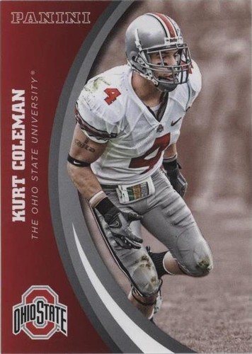 2015 Panini Ohio State Buckeyes Kurt Coleman #33