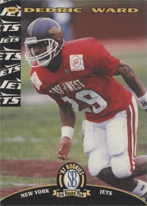 1997 Score Board Rookies Dedric Ward #35
