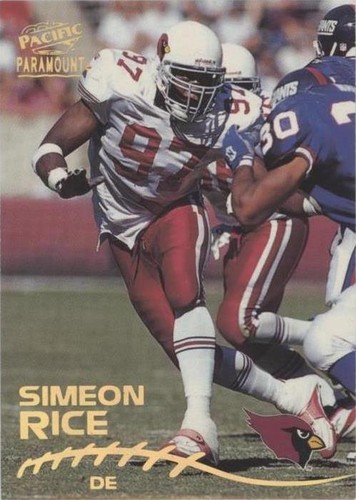 1998 Pacific Paramount Simeon Rice #5
