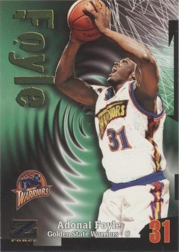 1997-98 Skybox Z-Force - Adonal Foyle #161