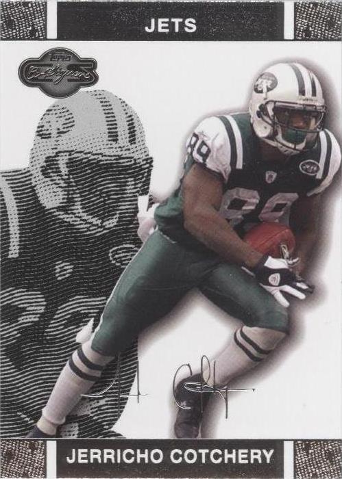 2007 Topps Co-Signers Jerricho Cotchery #35