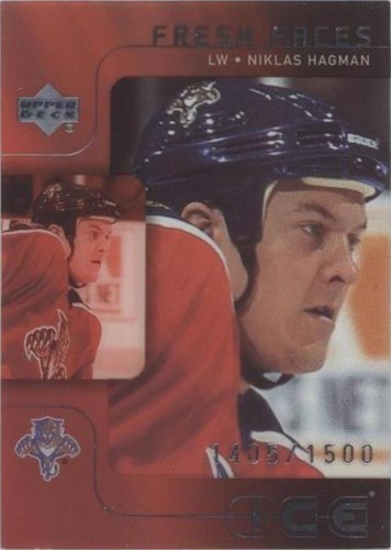 2001-02 Upper Deck Ice - Niklas Hagman #76