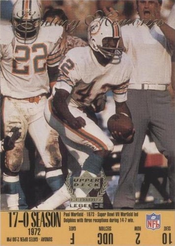 1999 Upper Deck Century Legends Paul Warfield #167