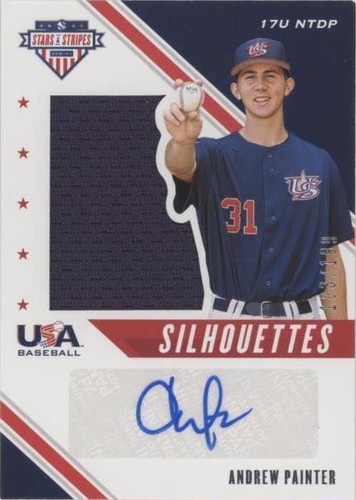 2020 Panini USA Baseball Stars & Stripes - Andrew Painter #USJ-AP