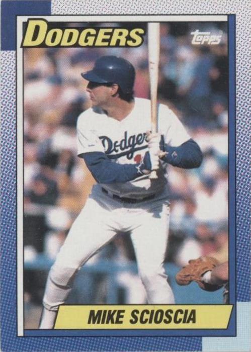 1990 Topps - Mike Scioscia #605