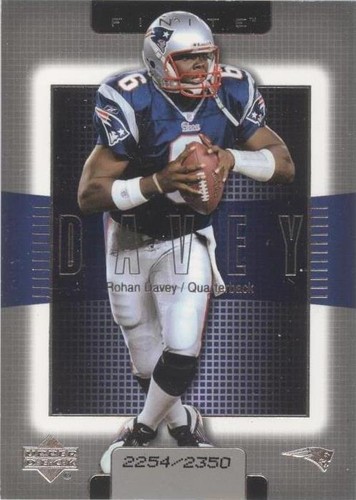 2003 Upper Deck Finite Rohan Davey #92
