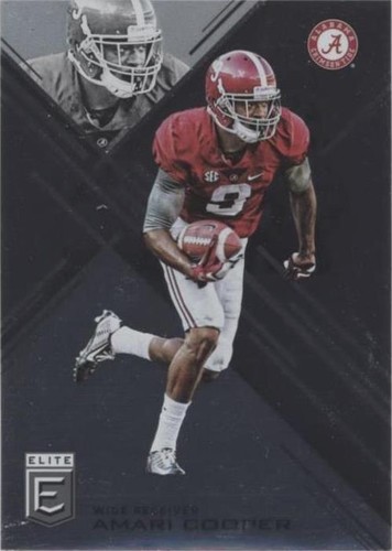 2017 Panini Elite Draft Picks Amari Cooper #6