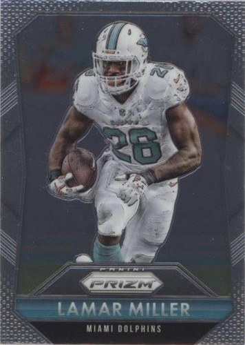 2015 Panini Prizm Lamar Miller #163