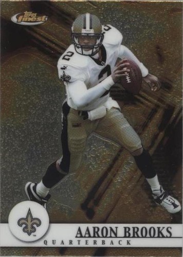 2001 Topps Finest Aaron Brooks #93