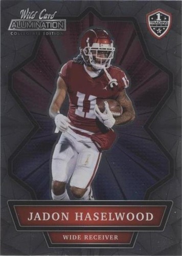 2021 Wild Card Alumination NIL Collegiate Edition Jadon Haselwood #ANBC-34