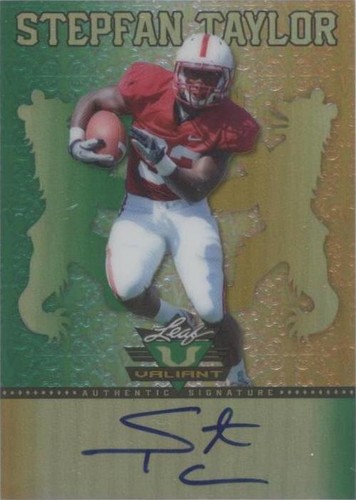 2013 Leaf Valiant Stepfan Taylor #BA-ST1