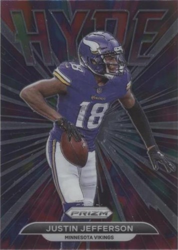 2021 Panini Prizm Justin Jefferson #H-5