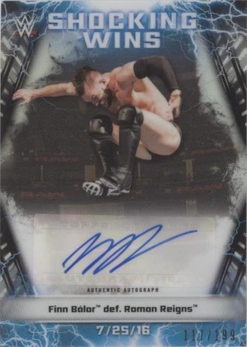 2020 Topps Chrome WWE - Finn Balor #SWA-FB