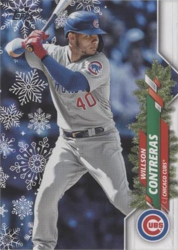 2020 Topps Holiday - Willson Contreras #HW80