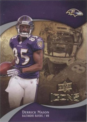2009 Upper Deck Icons Derrick Mason #72