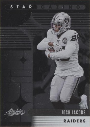 2020 Panini Absolute Josh Jacobs #SG-JJ