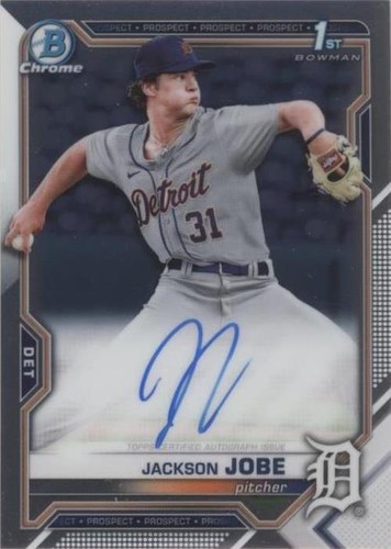2021 Bowman Draft - Jackson Jobe #CDA-JJ