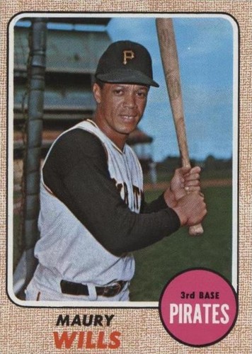 1968 Topps - Maury Wills #175