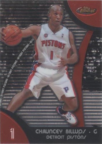 2007-08 Topps Finest - Chauncey Billups #18