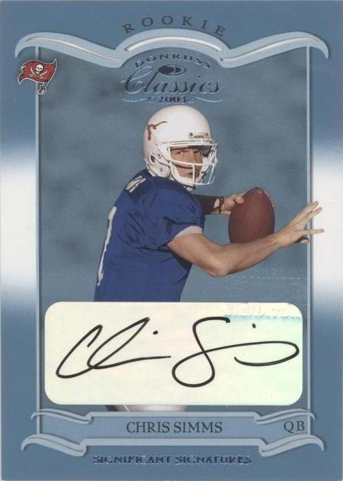Donruss Classics 2003 Chris Simms #154