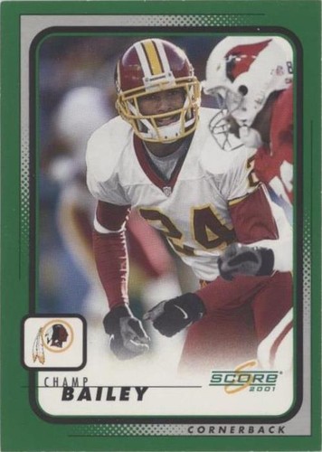 2001 Score Champ Bailey #214