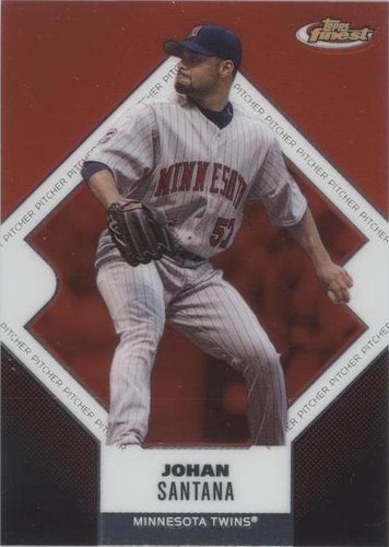 2006 Topps Finest - Johan Santana #28