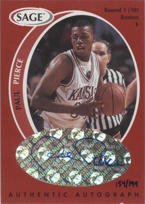 Sage 1998 - Paul Pierce #A40