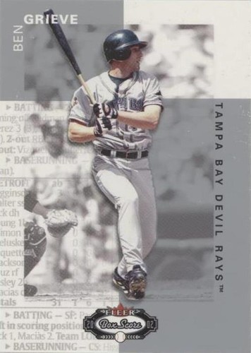 2002 Fleer Box Score - Ben Grieve #80